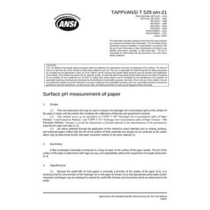 TAPPI T 529 PDF