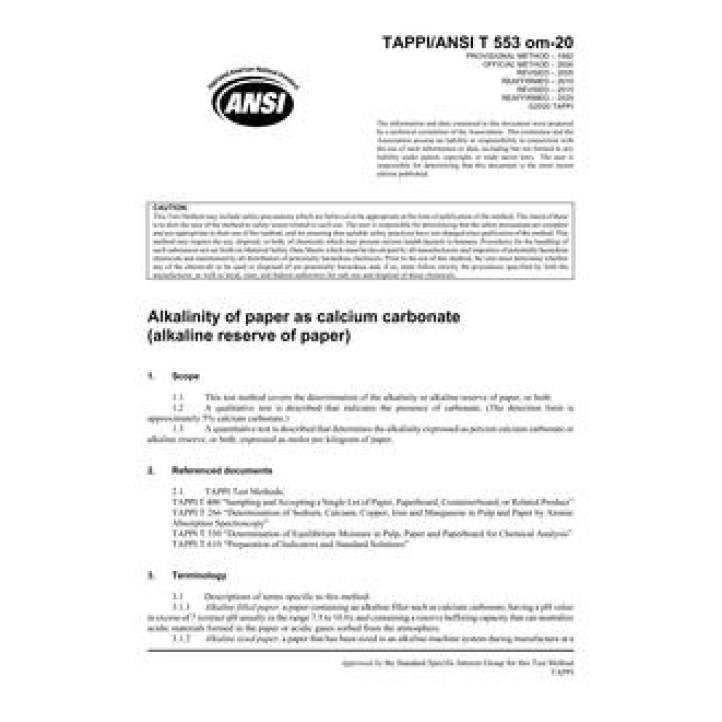 TAPPI T 553 PDF