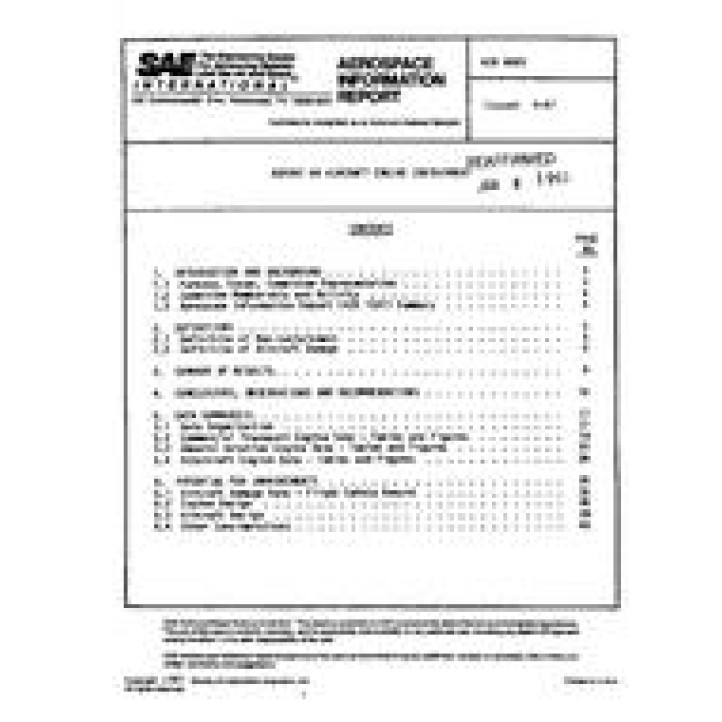 SAE AIR4003 PDF