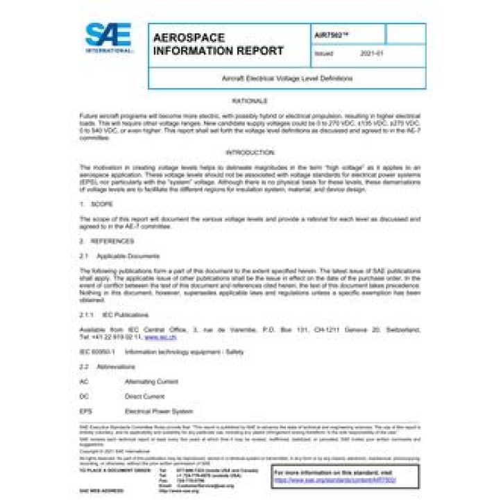 SAE AIR7502 PDF