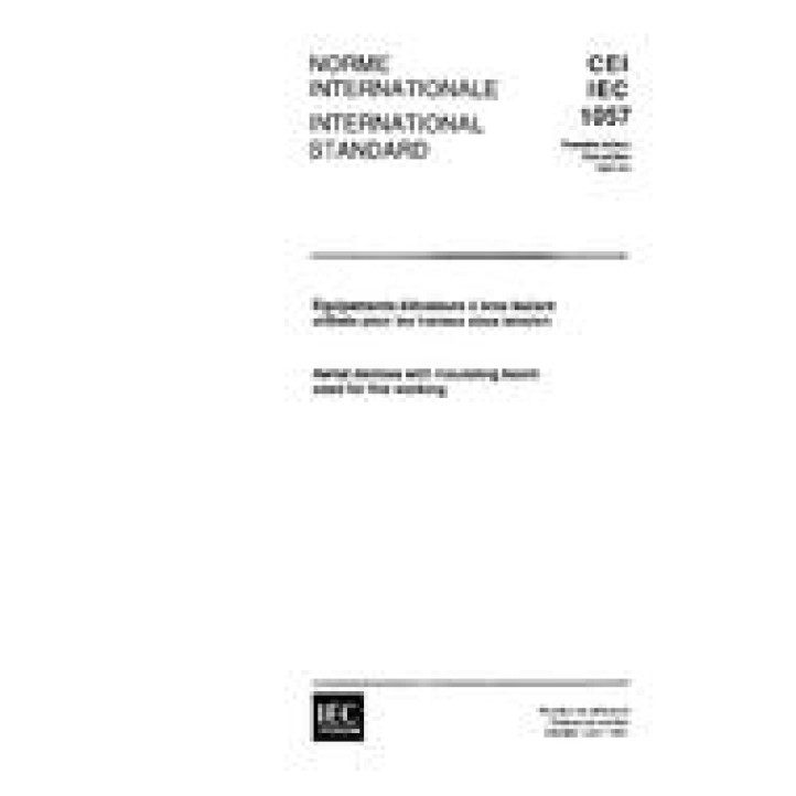 IEC 61057 Ed. 1.0 b PDF