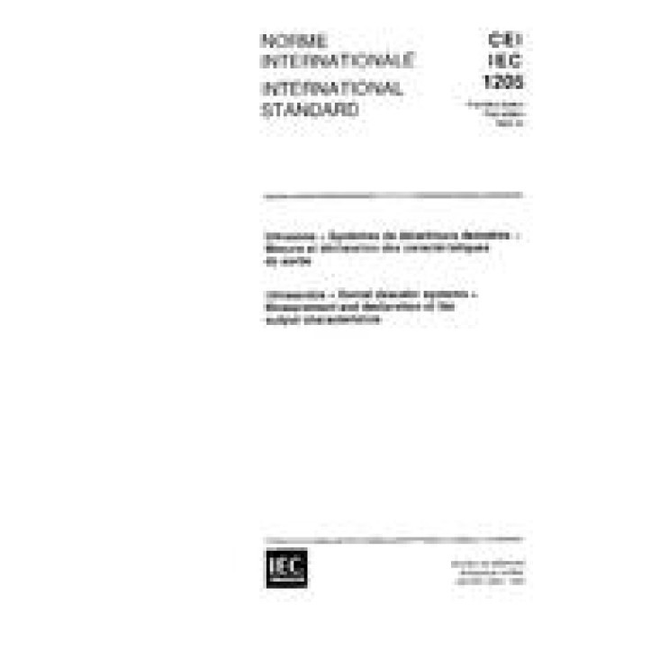 IEC 61205 Ed. 1.0 b PDF