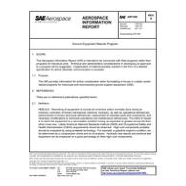 SAE AIR1599A PDF