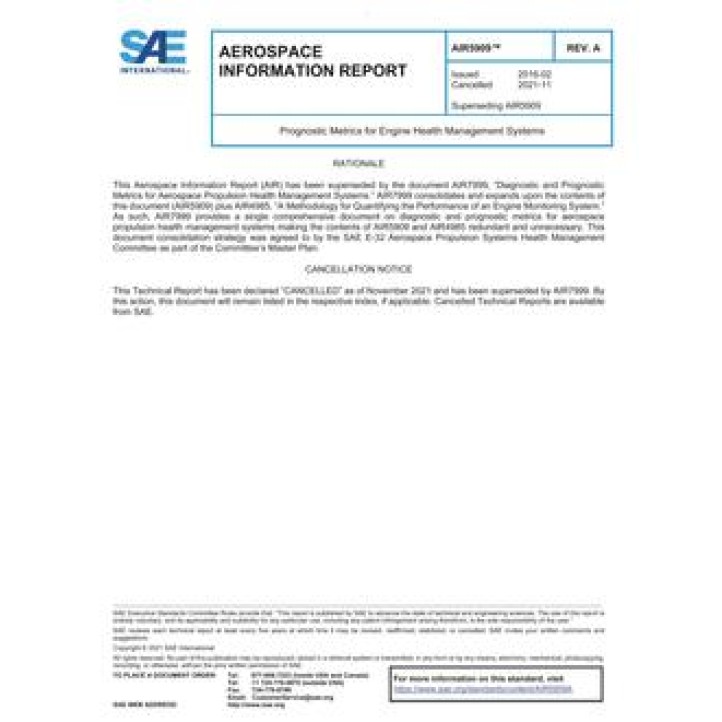 SAE AIR5909A PDF