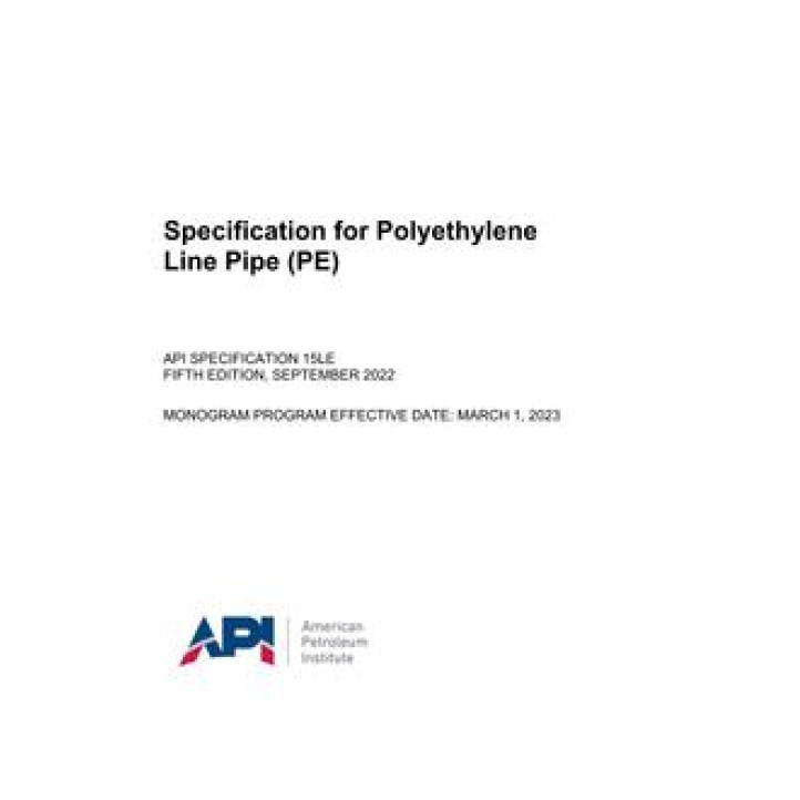 API Spec 15LE PDF download