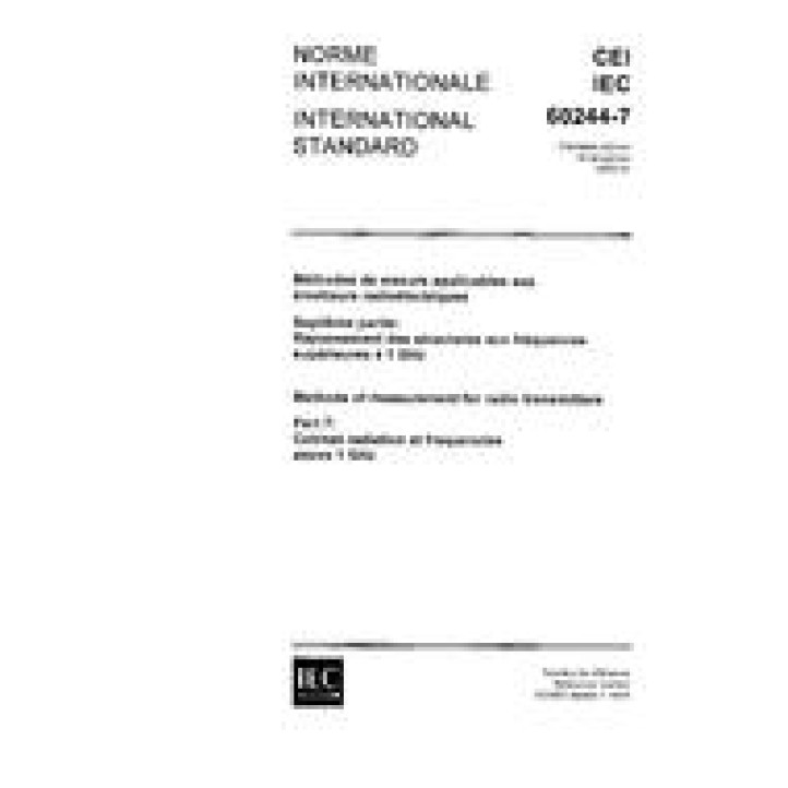 IEC 60244-7 Ed. 1.0 b PDF