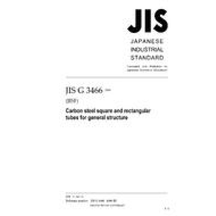 JIS G 3466 PDF