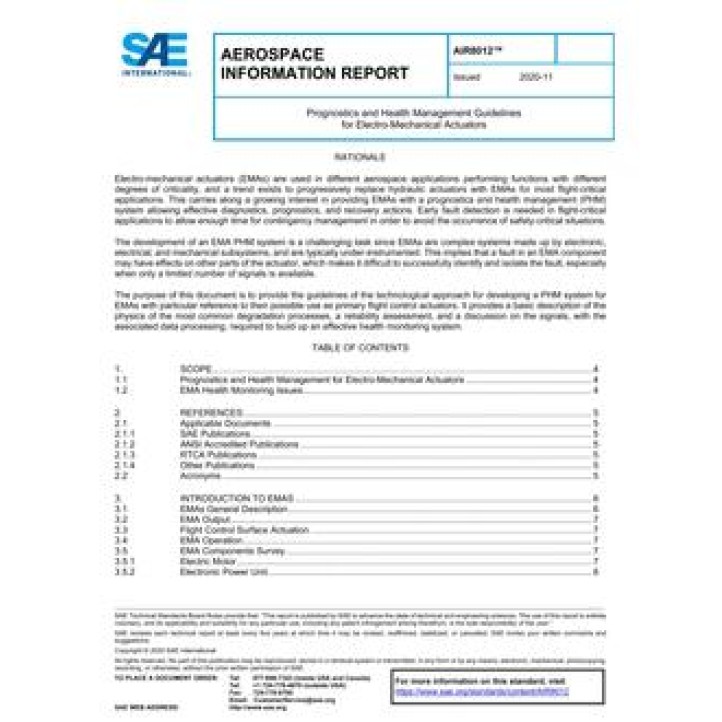 SAE AIR8012 PDF