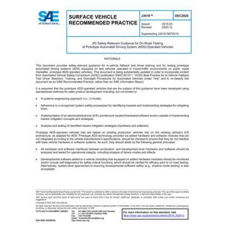 SAE J3018 PDF