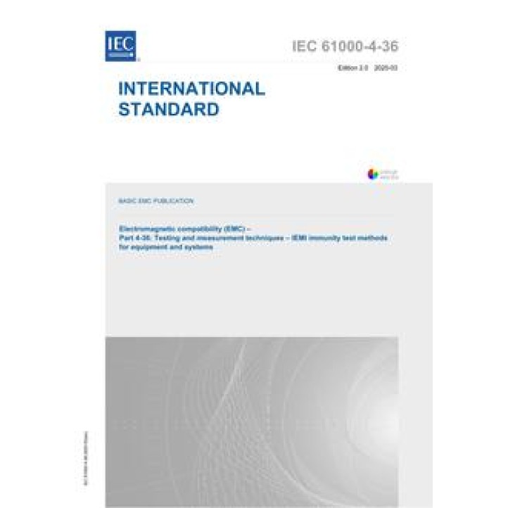 IEC 61000-4-36 Ed. 2.0 en PDF