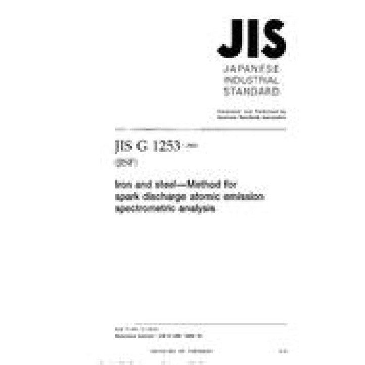 JIS G 1253 PDF