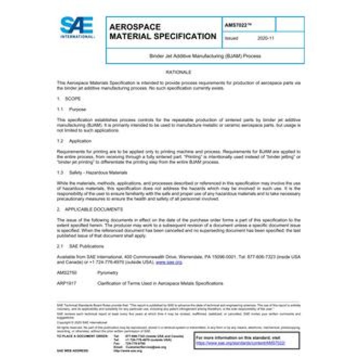 SAE AMS7022 PDF