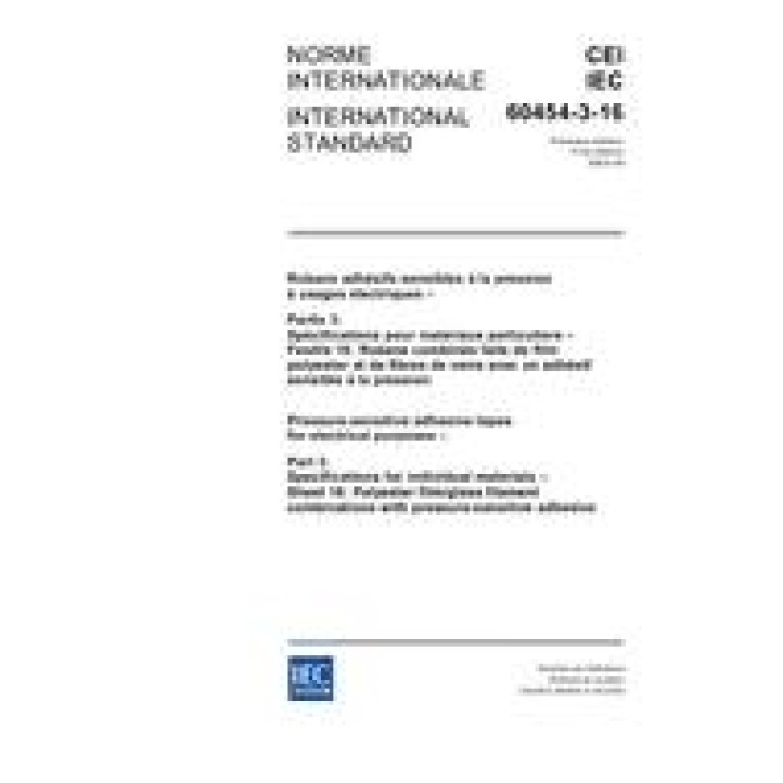 IEC 60454-3-16 Ed. 1.0 b PDF