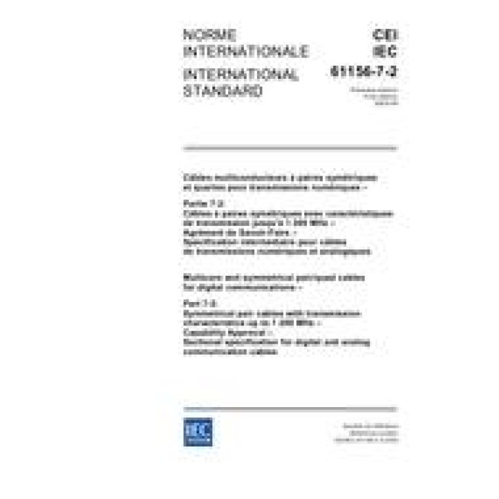 IEC 61156-7-2 Ed. 1.0 b PDF