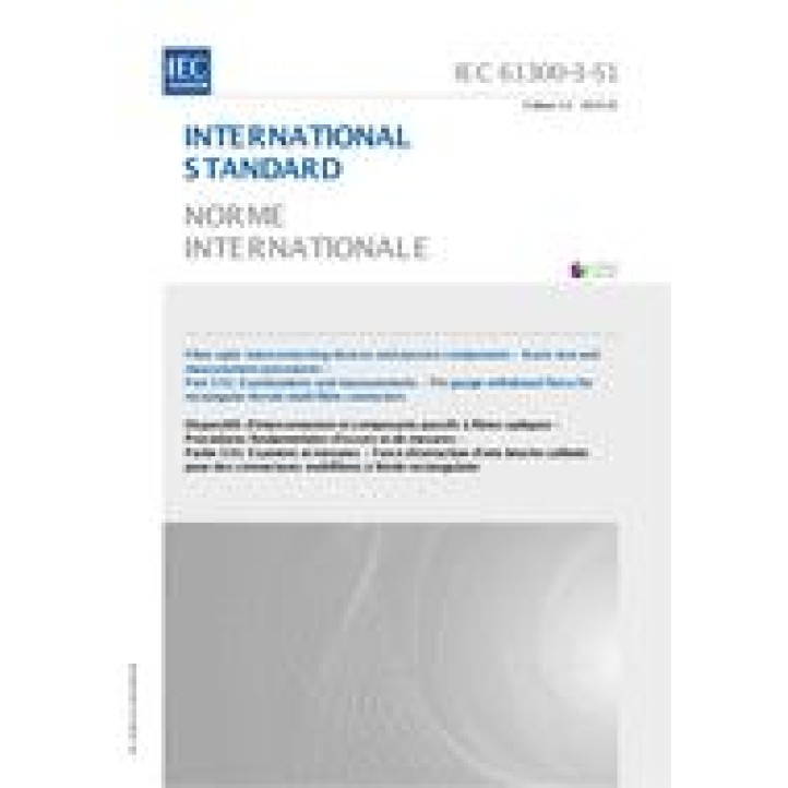 IEC 61300-3-51 Ed. 1.0 b PDF