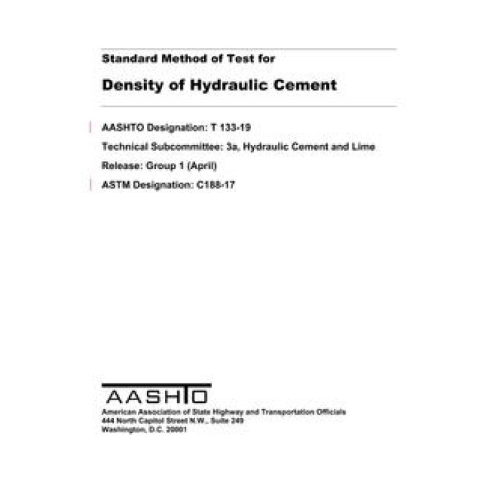 AASHTO T 133 PDF