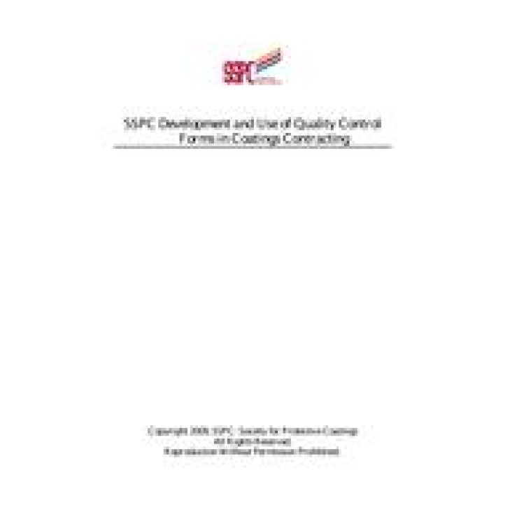 SSPC Quality Forms PDF