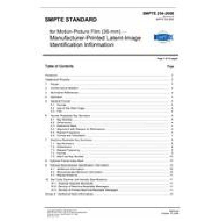 SMPTE 254 PDF