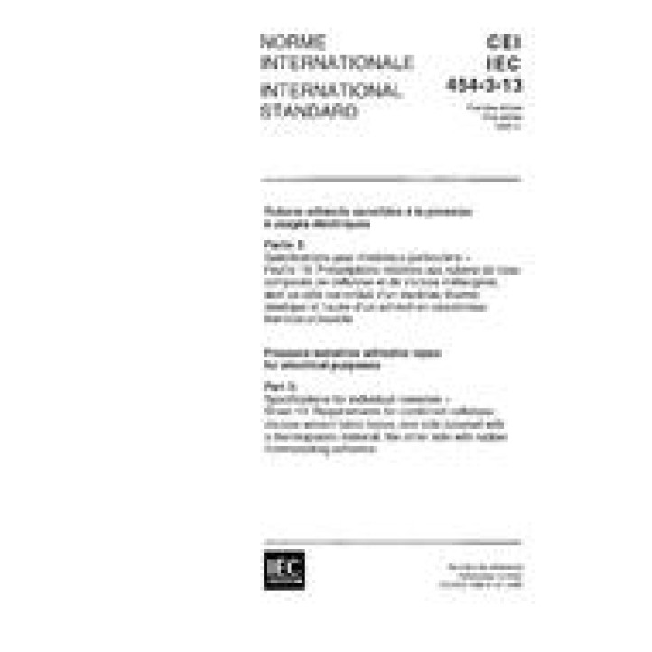 IEC 60454-3-13 Ed. 1.0 b PDF