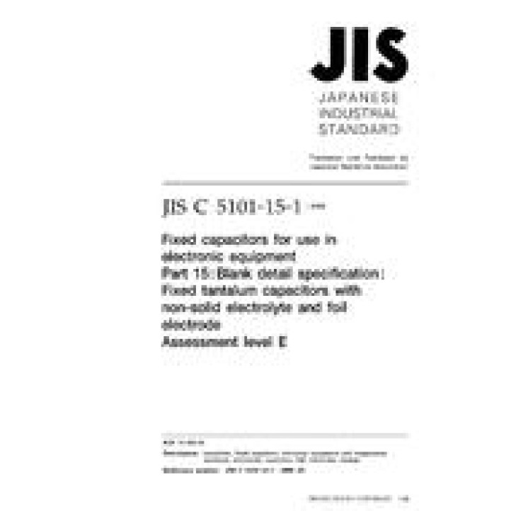 JIS C 5101-15-1 PDF