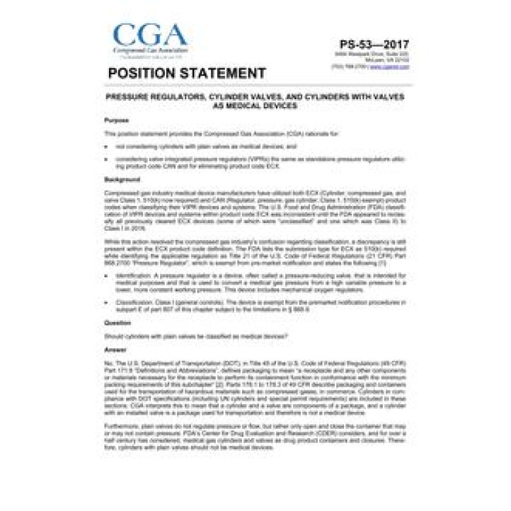 CGA PS-53 PDF