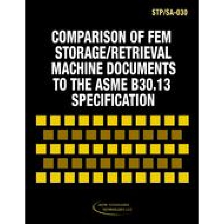 ASME STP-SA-030 PDF