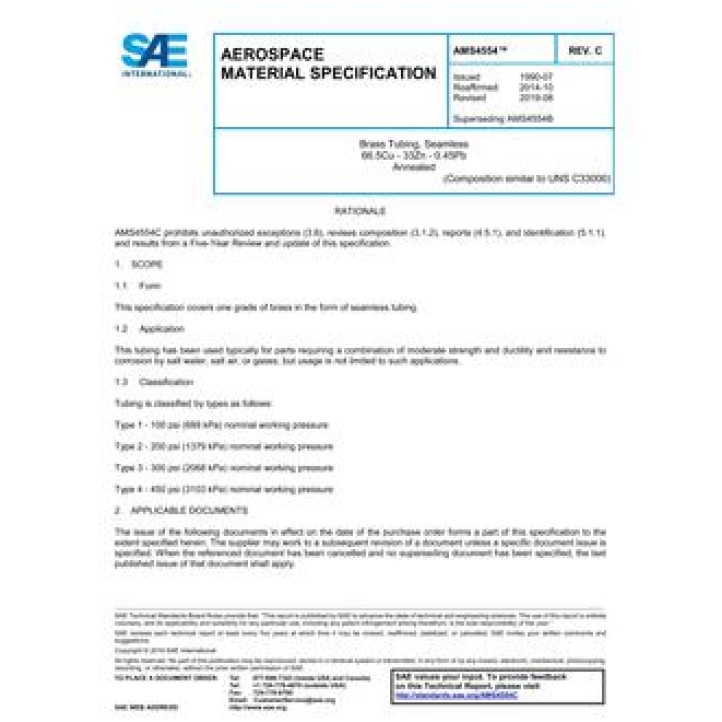 SAE AMS4554C PDF