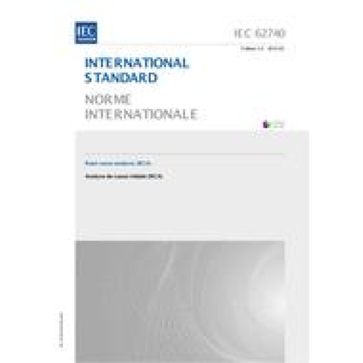 IEC 62740 Ed. 1.0 b PDF