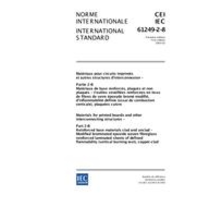 IEC 61249-2-8 Ed. 1.0 b PDF