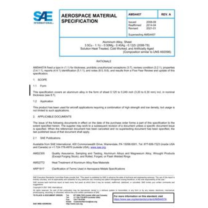 SAE AMS4457A PDF