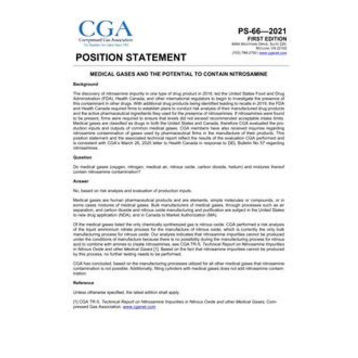 CGA PS-66 PDF