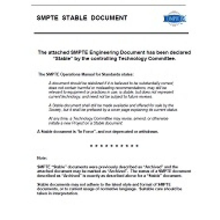 SMPTE 160M PDF