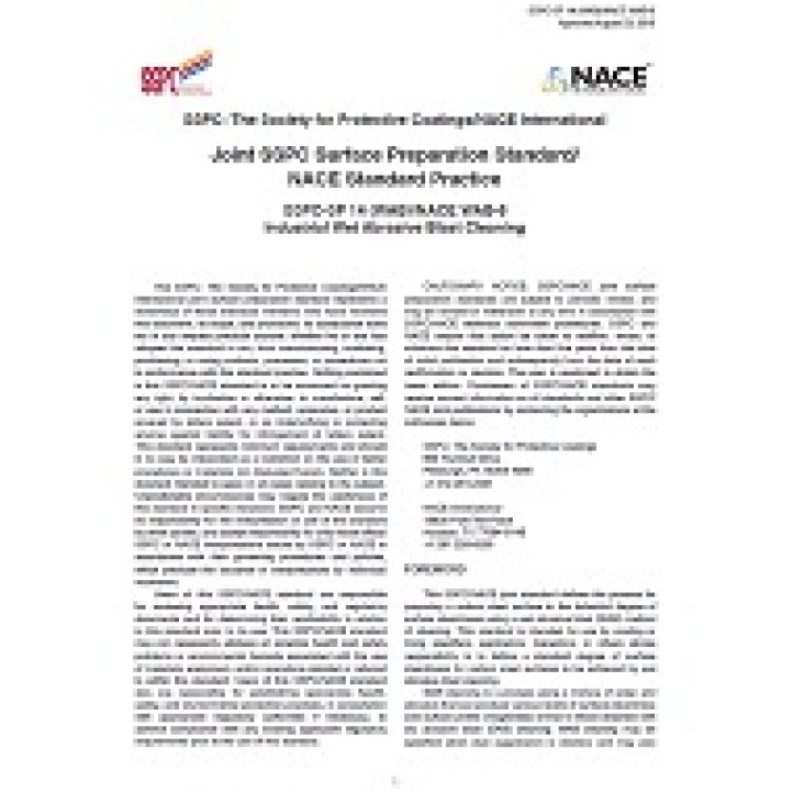 SSPC SP 14 (WAB)/NACE WAB-8 PDF