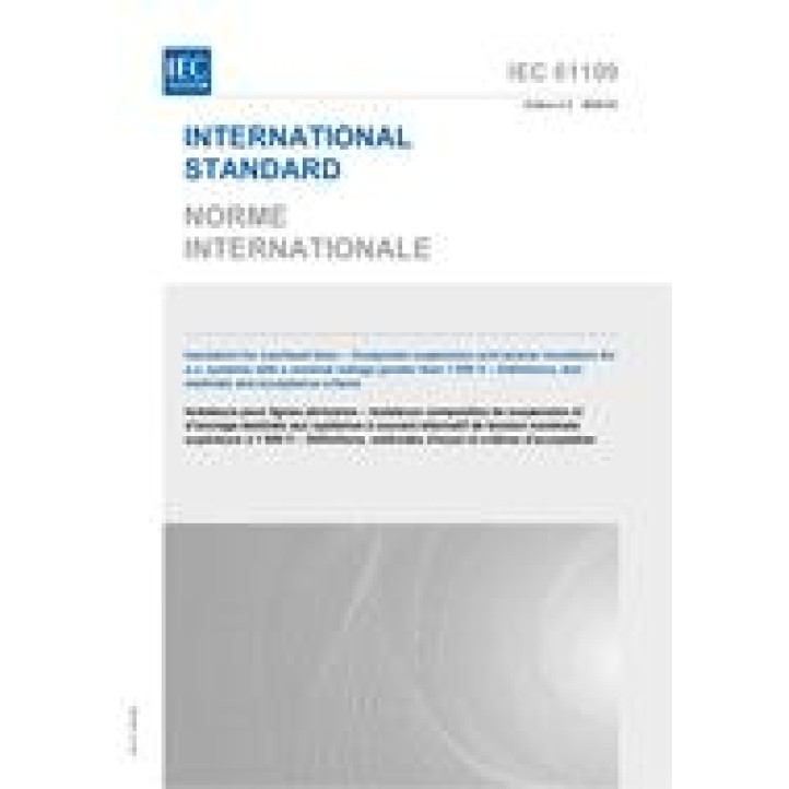 IEC 61109 Ed. 2.0 b PDF