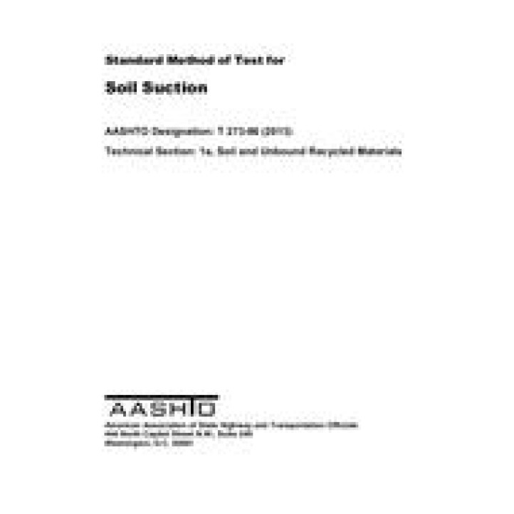 AASHTO T 273 PDF