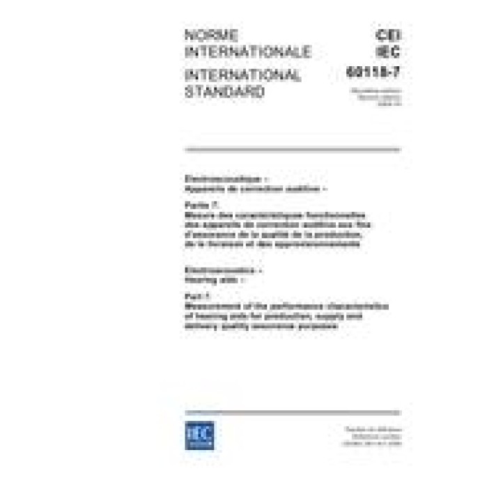 IEC 60118-7 Ed. 2.0 b PDF