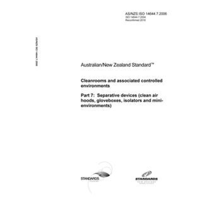 AS/NZS ISO 14644.7 PDF