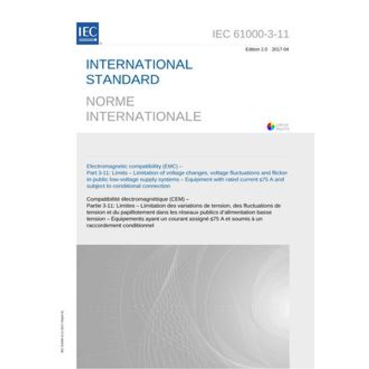 IEC 61000-3-11 Ed. 2.0 b PDF