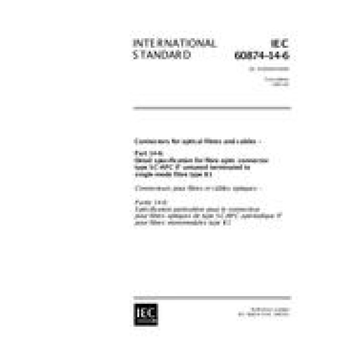 IEC 60874-14-6 Ed. 1.0 en PDF