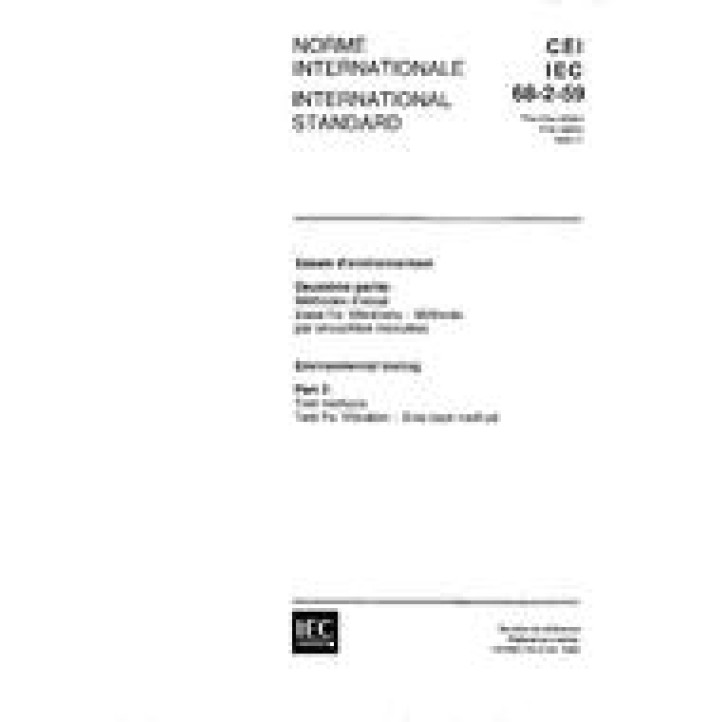 IEC 60068-2-59 Ed. 1.0 b PDF