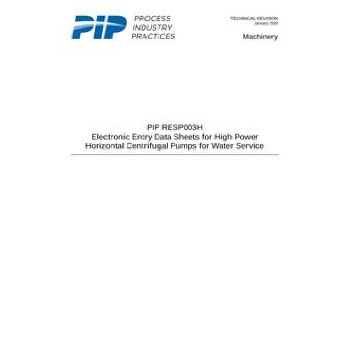 PIP RESP003H EEDS PDF