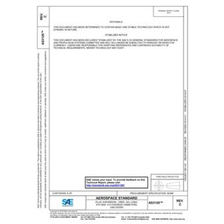 SAE AS3129C PDF