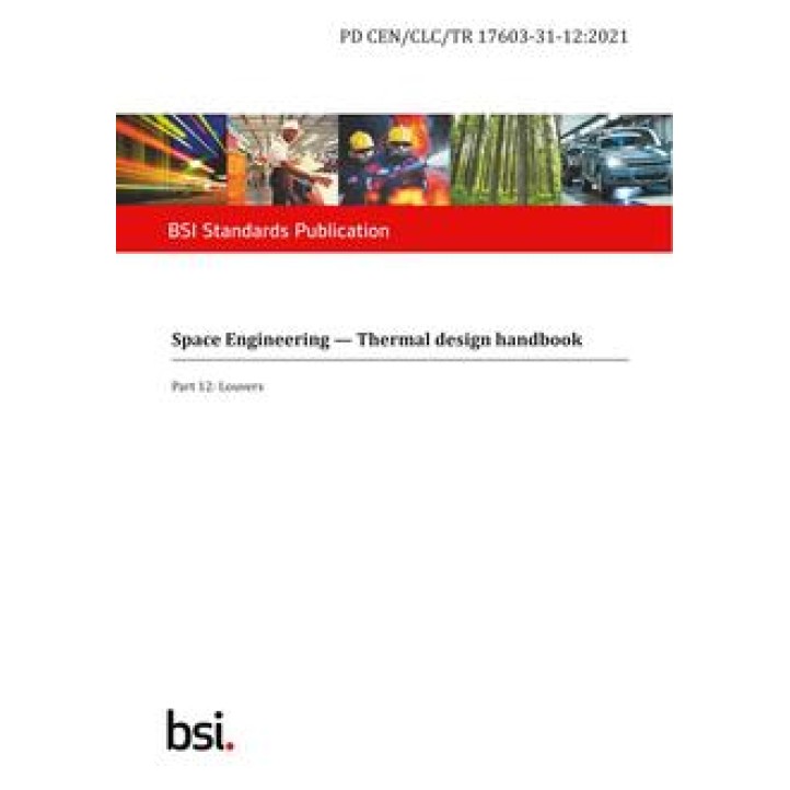 BS PD CEN/CLC/TR 17603-31-12 PDF