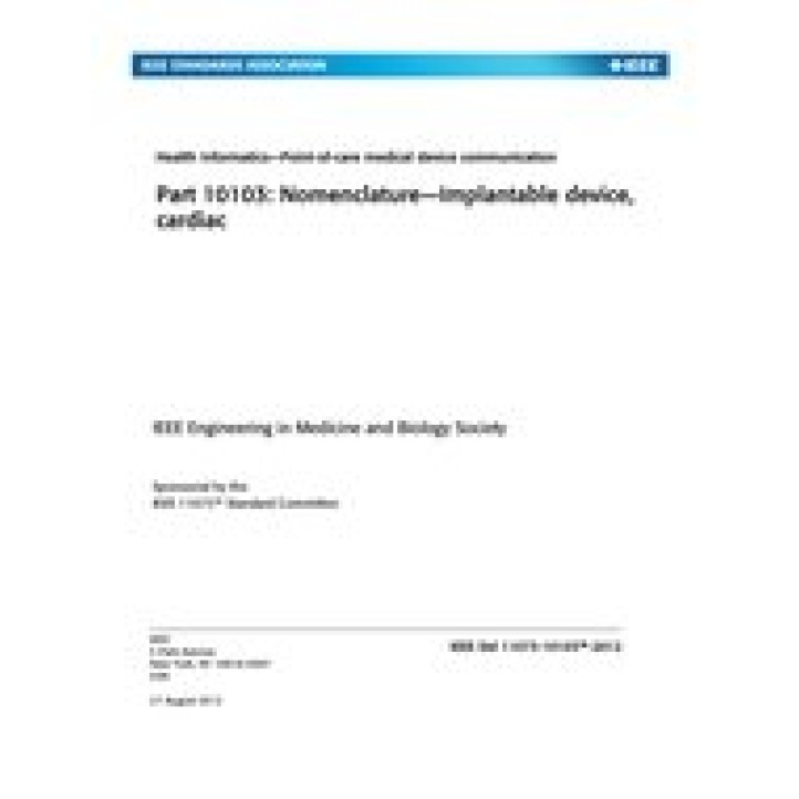 IEEE 11073-10103 PDF