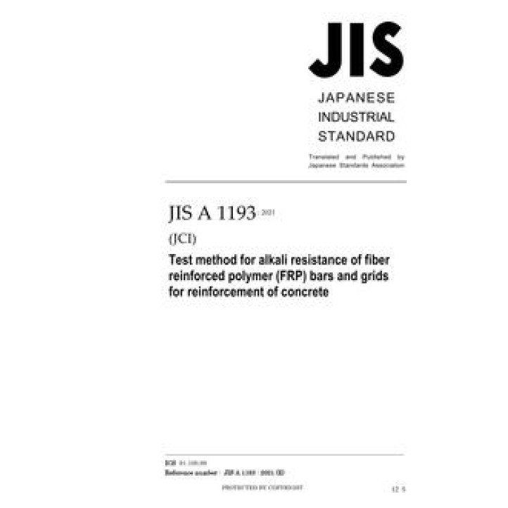 JIS A 1193 PDF