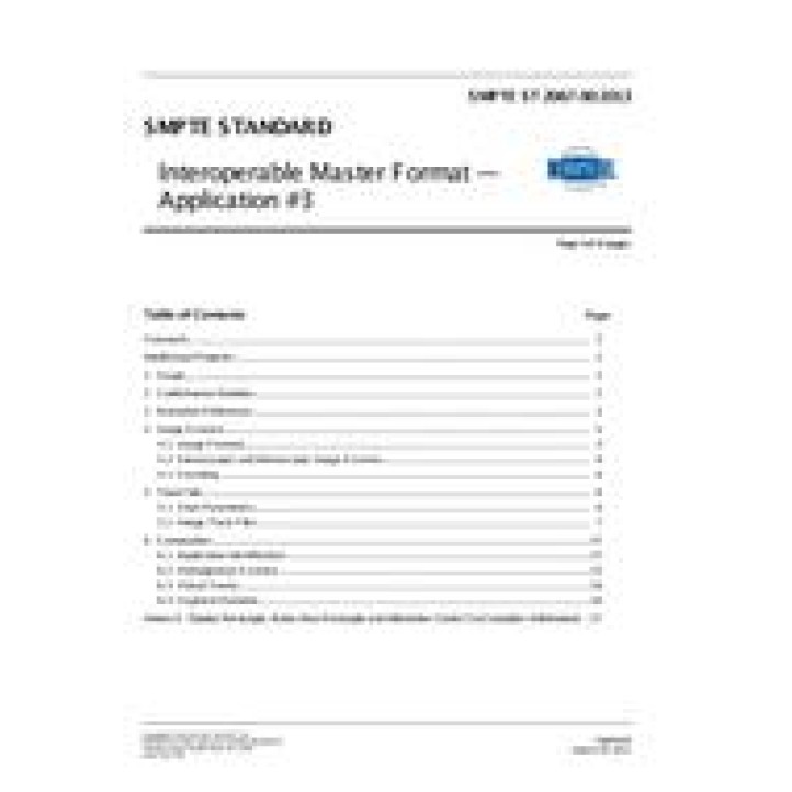 SMPTE ST 2067-30 PDF