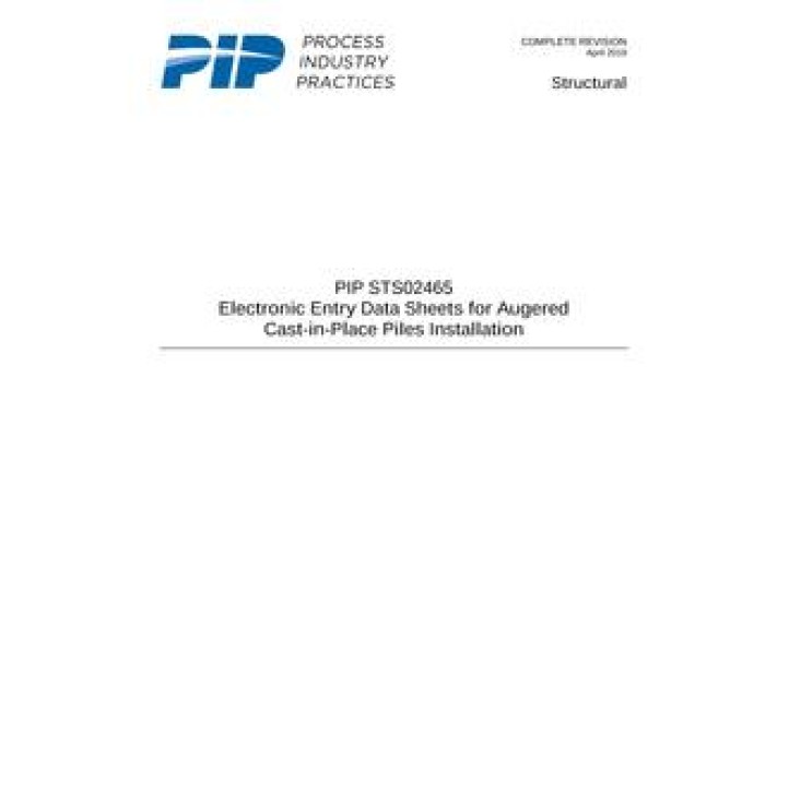 PIP STS02465 EEDS PDF