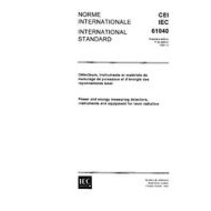 IEC 61040 Ed. 1.0 b PDF