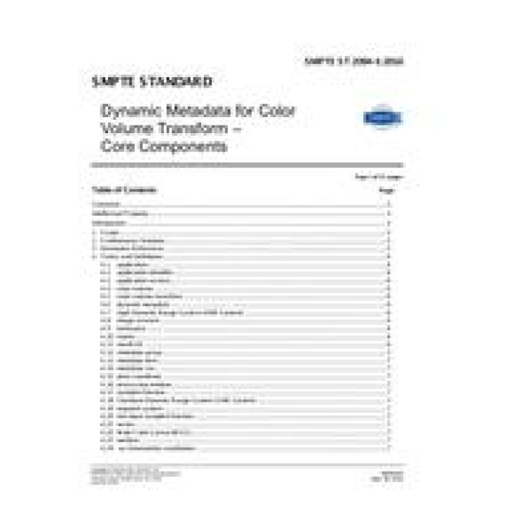 SMPTE ST 2094-1 PDF