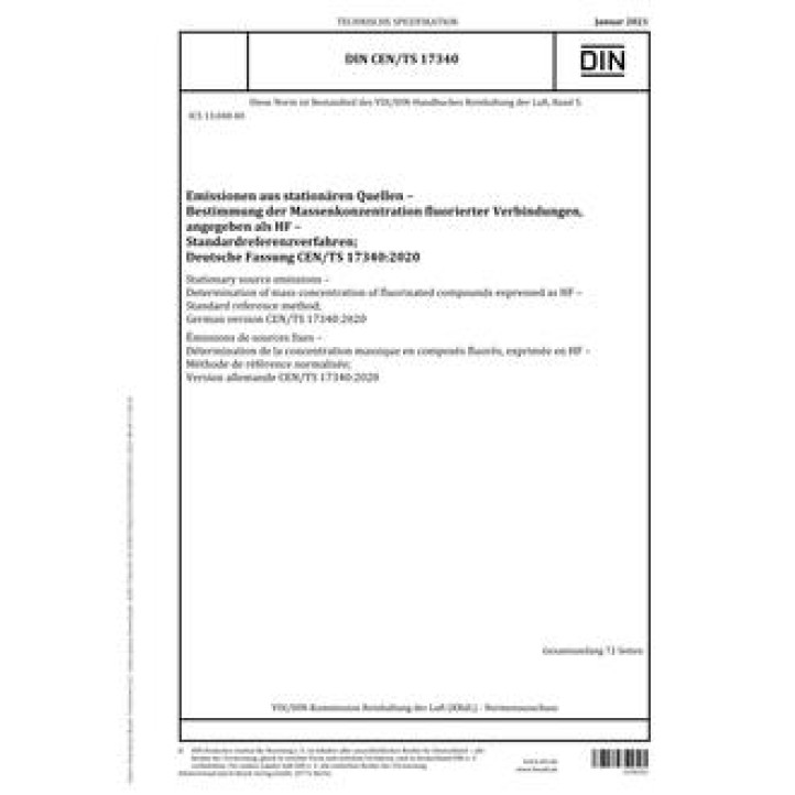 DIN CEN/TS 17340 PDF